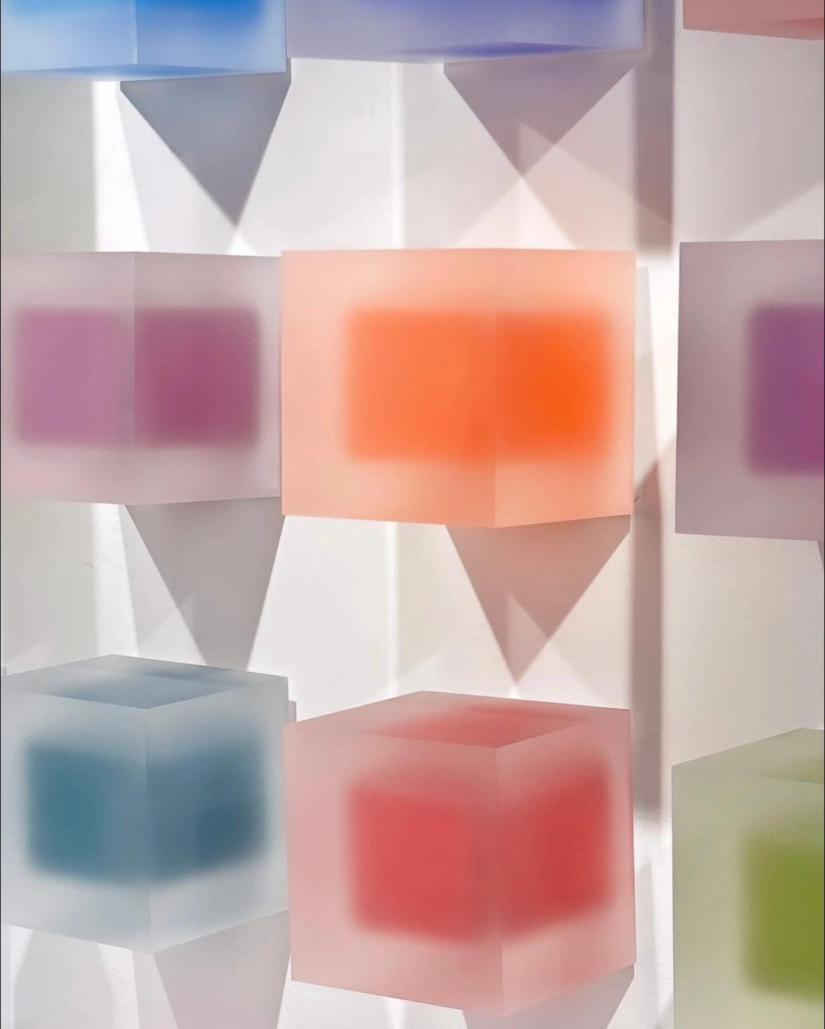 Translucent Acrylic Display Blocks